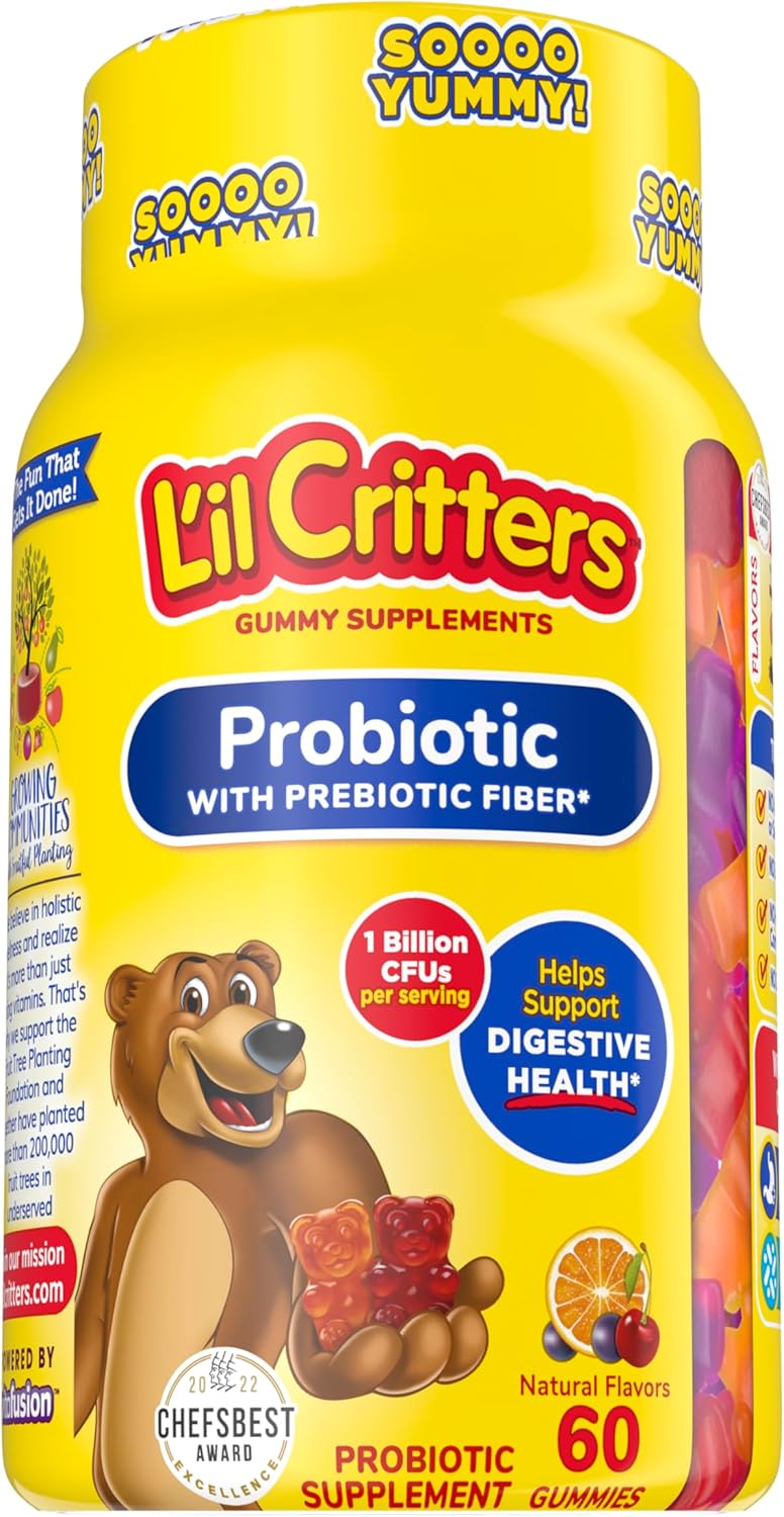 LIL CRITTERS PROBIOTIC CW 60 GMM