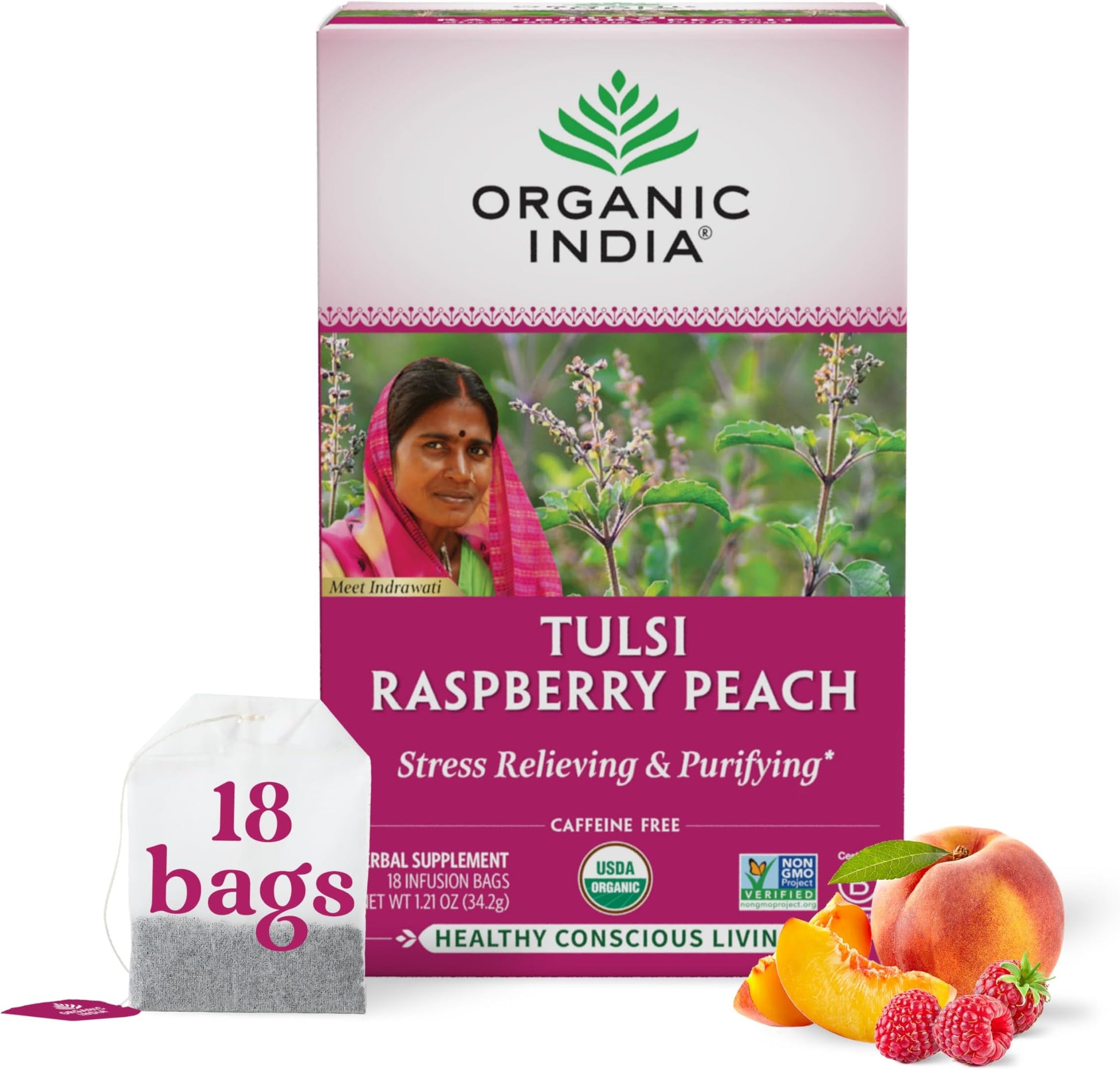 BUDDHA TEAS TEA,OG2,HOLY BASIL