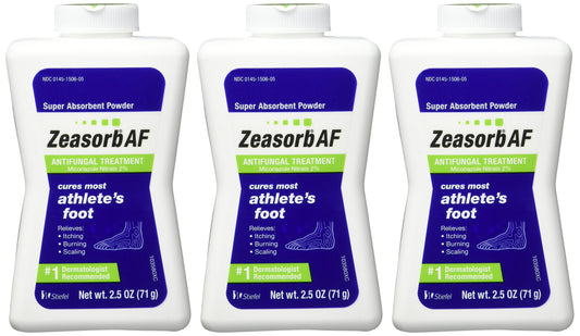 ZEASORB ATHLETES FOOT SKIN POWDER 2.5OZ