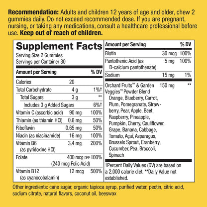 NATURE'S WAY ALIVE!B-COMPLEX GUMMIES