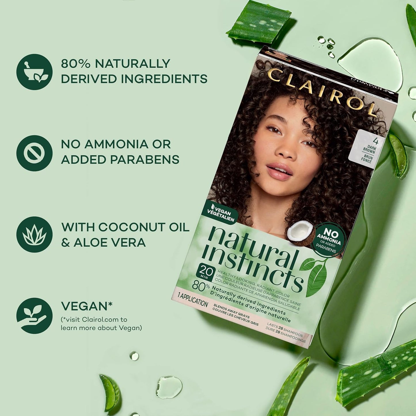 CLAIROL NATURAL INSTN KT 1EA BLK