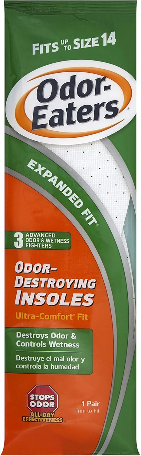 ODOR EATERS INSOLE ULTRA COMFORT 3 PK