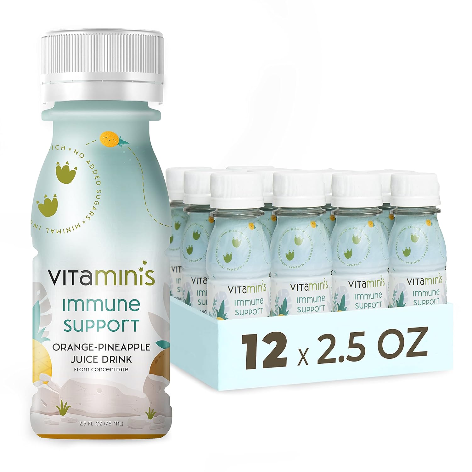 VITAMINIS DRNK SHOT,ORNG,PNAPPLE