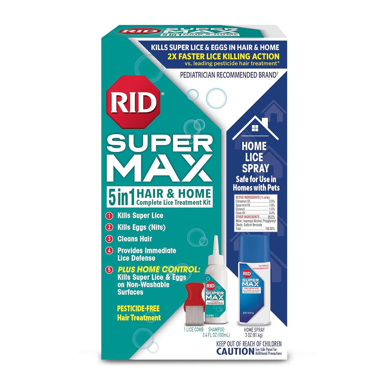 RID SUPER MAX DAILY DEF SHAM&COND 10.1OZ