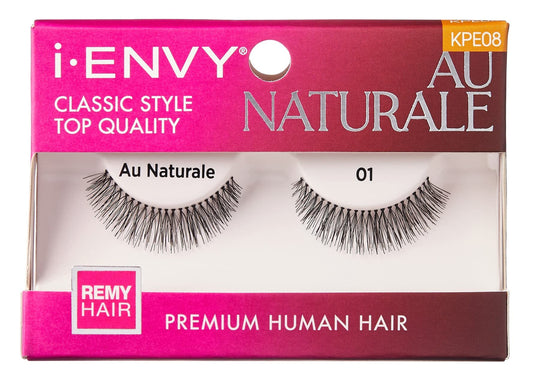 Kiss I Envy Au Naturale 01 Classic Style Lashes Short