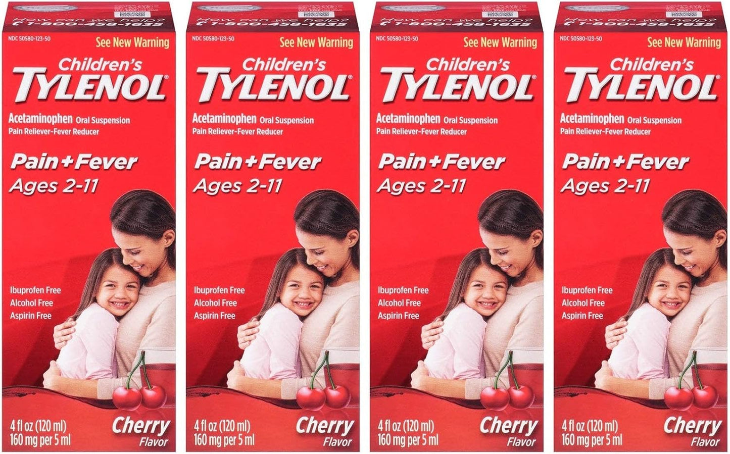 TYLENOL CHILD SUSPESION CHERRY 4OZ