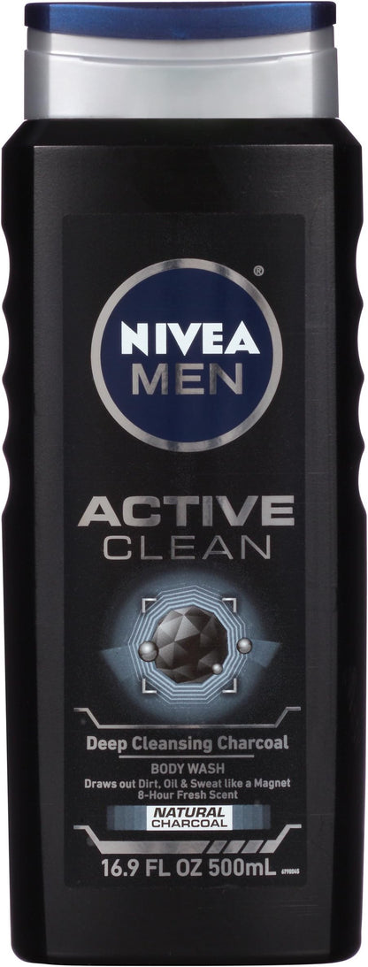 NIVEA MEN ENRG MINT&CDRWD BDY WSH 16.9OZ