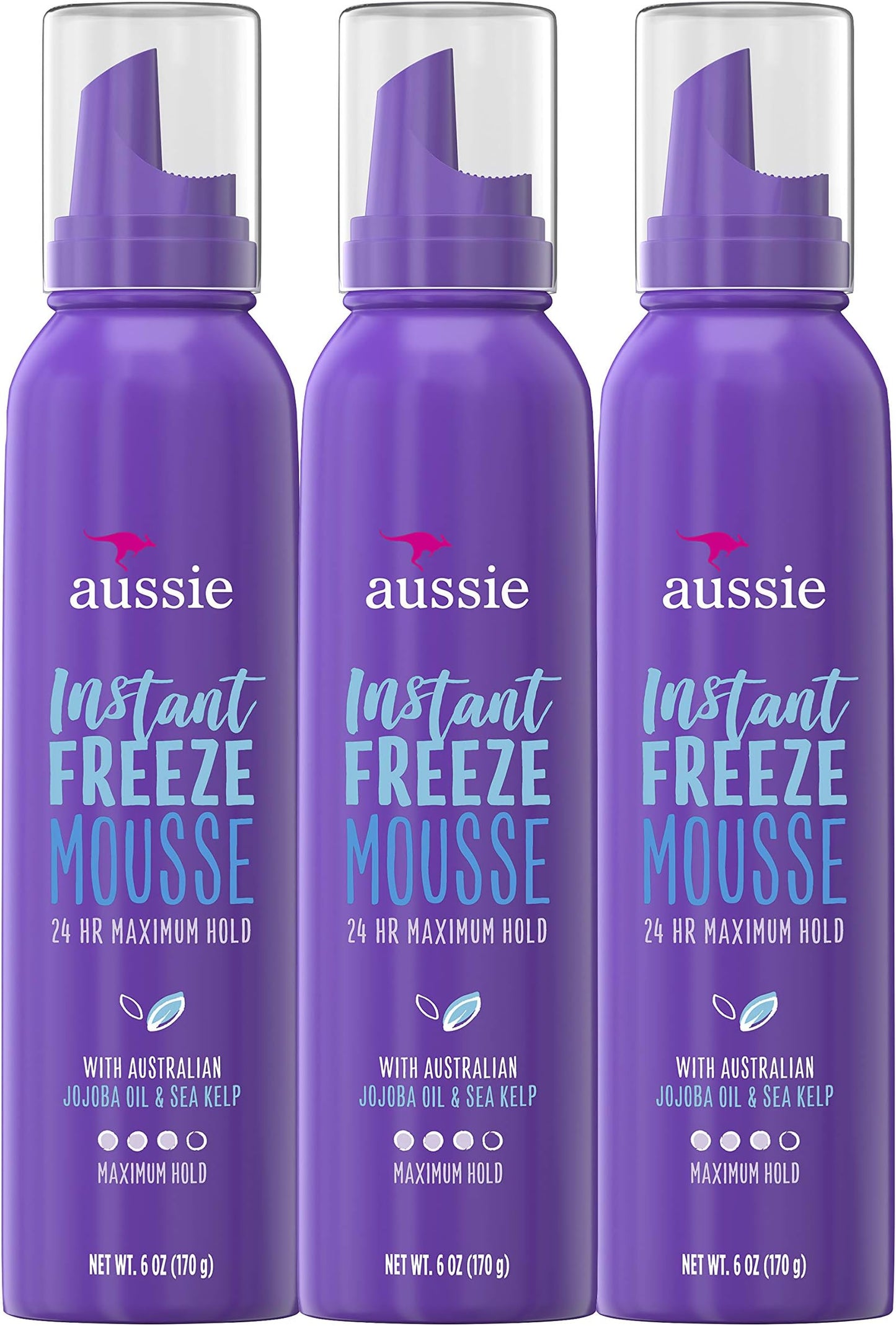 AUSSIE INSTANT FREEZE MAX SCULPT GEL 7OZ