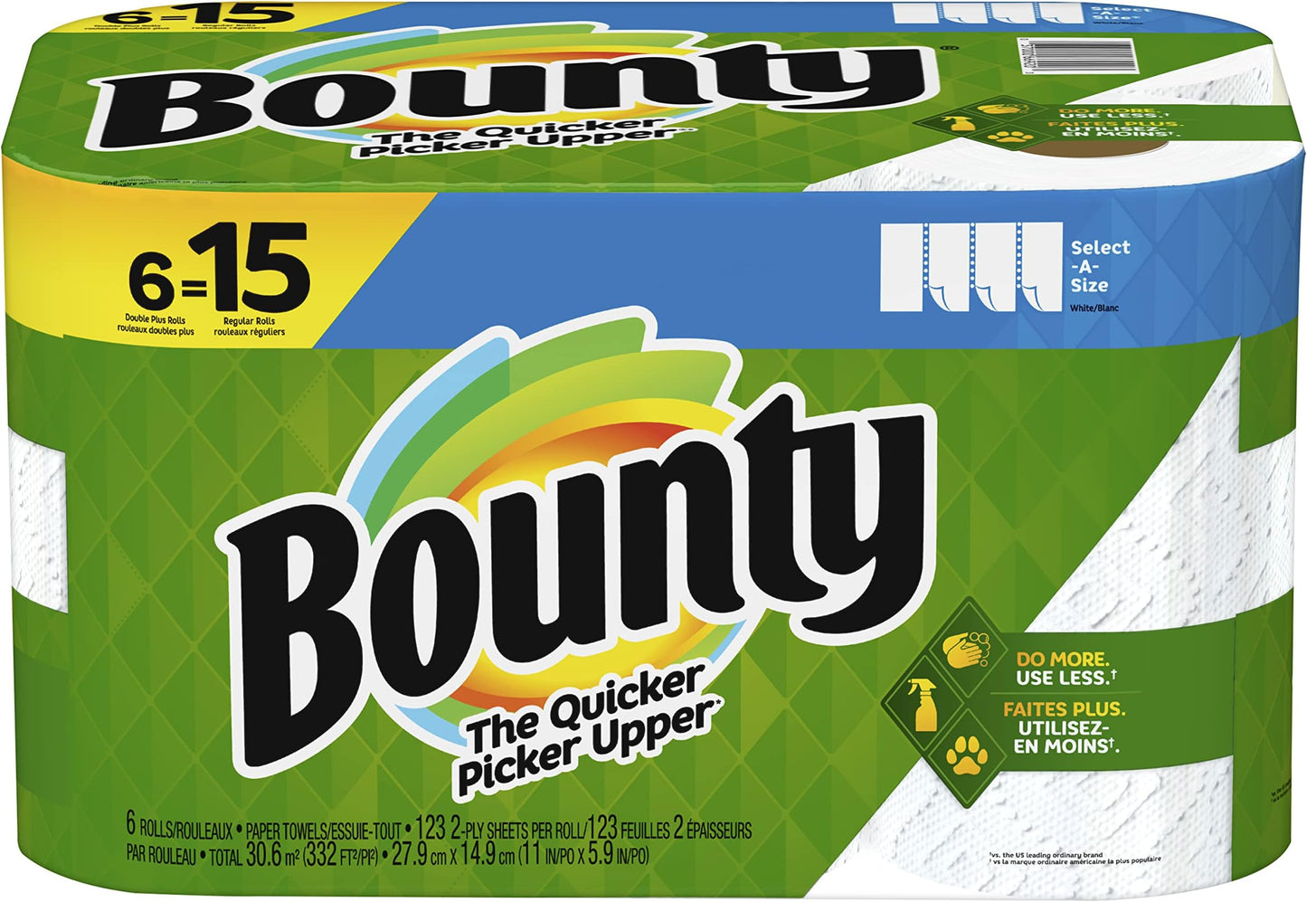 BOUNTY PAPER TOWELS 180 SAS