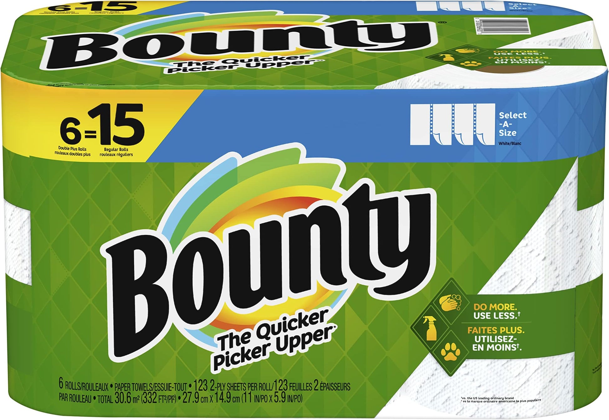 BOUNTY PAPER TOWELS 180 SAS