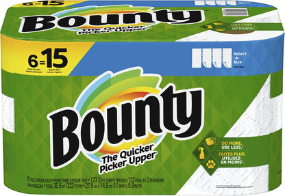 BOUNTY PAPER TOWELS 180 SAS