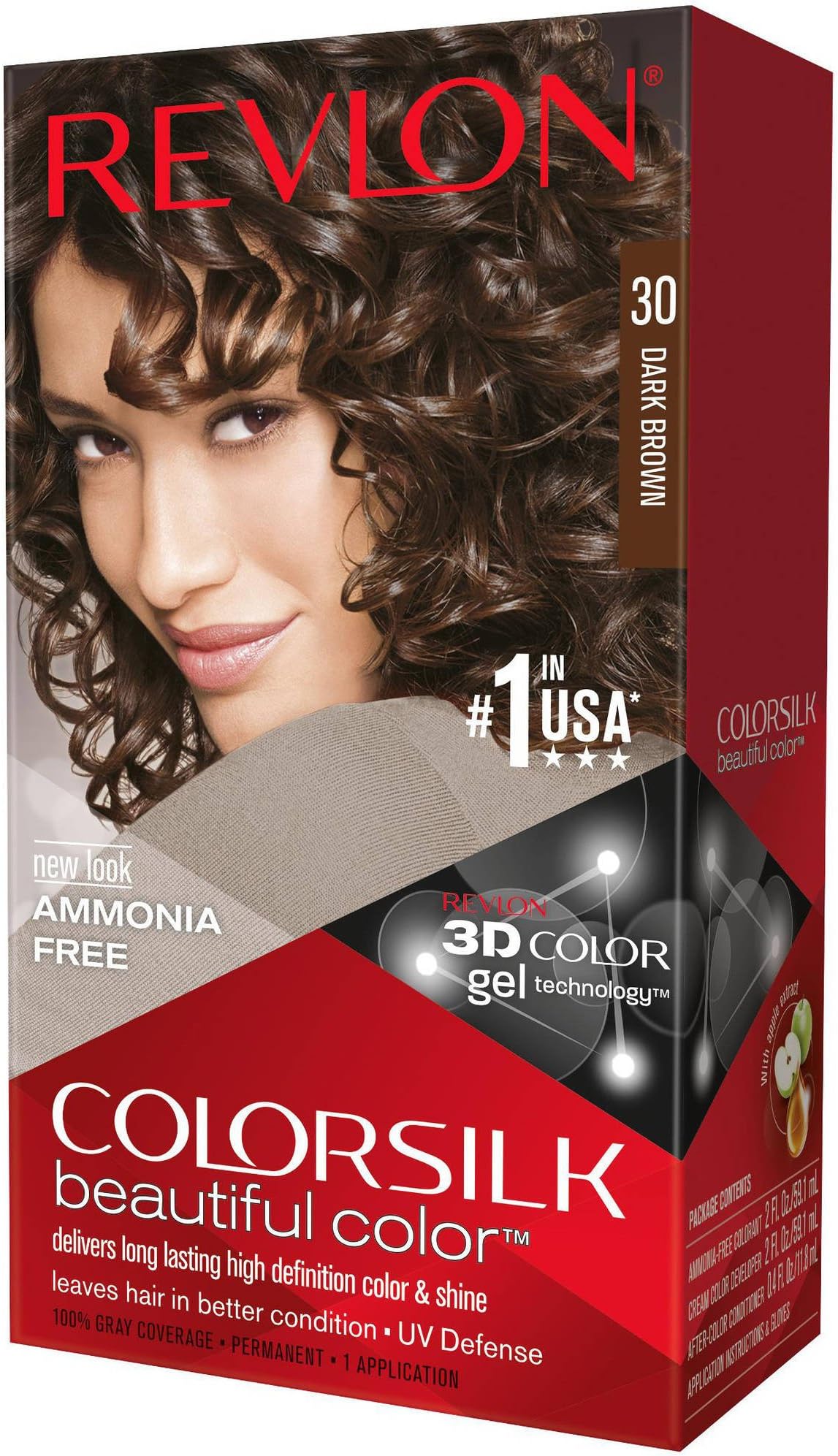 REVLON COLORSILK 74 MEDIUM BLND H/C 1CT