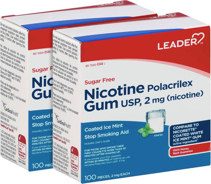 LDR NICOTINE GM 2MG 100 IC/MNT SF