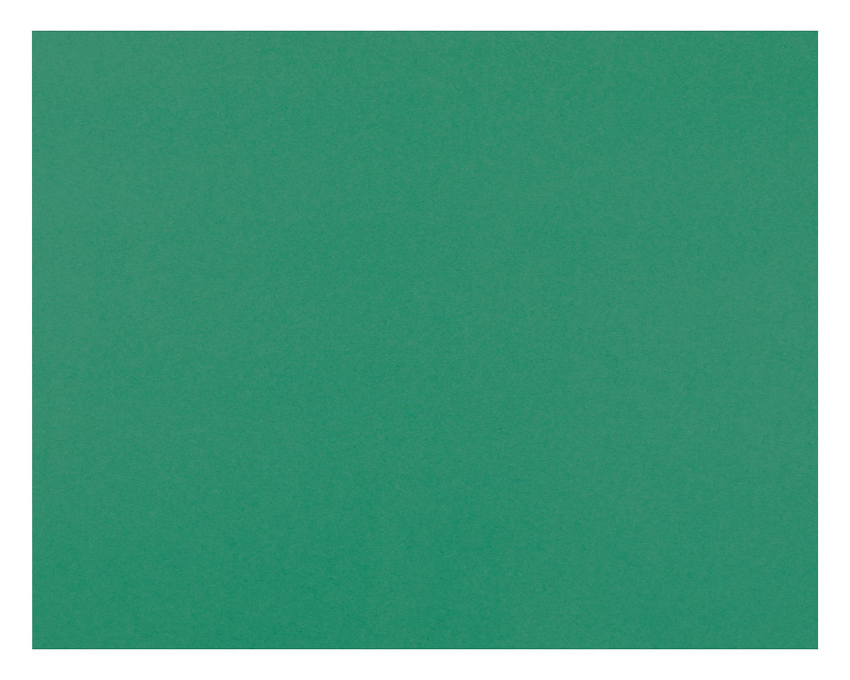 Pacon Railroad Poster Board, 1 count - Holiday Green, 28" x 22"