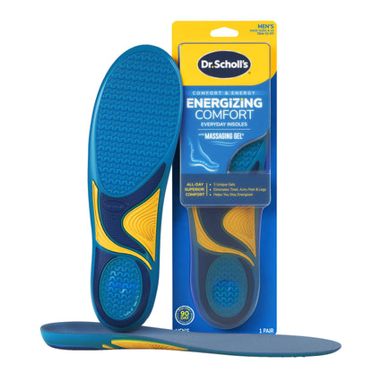 DR SCHOLLS COMFRT&ENRGY WRK MEN INS 1PR