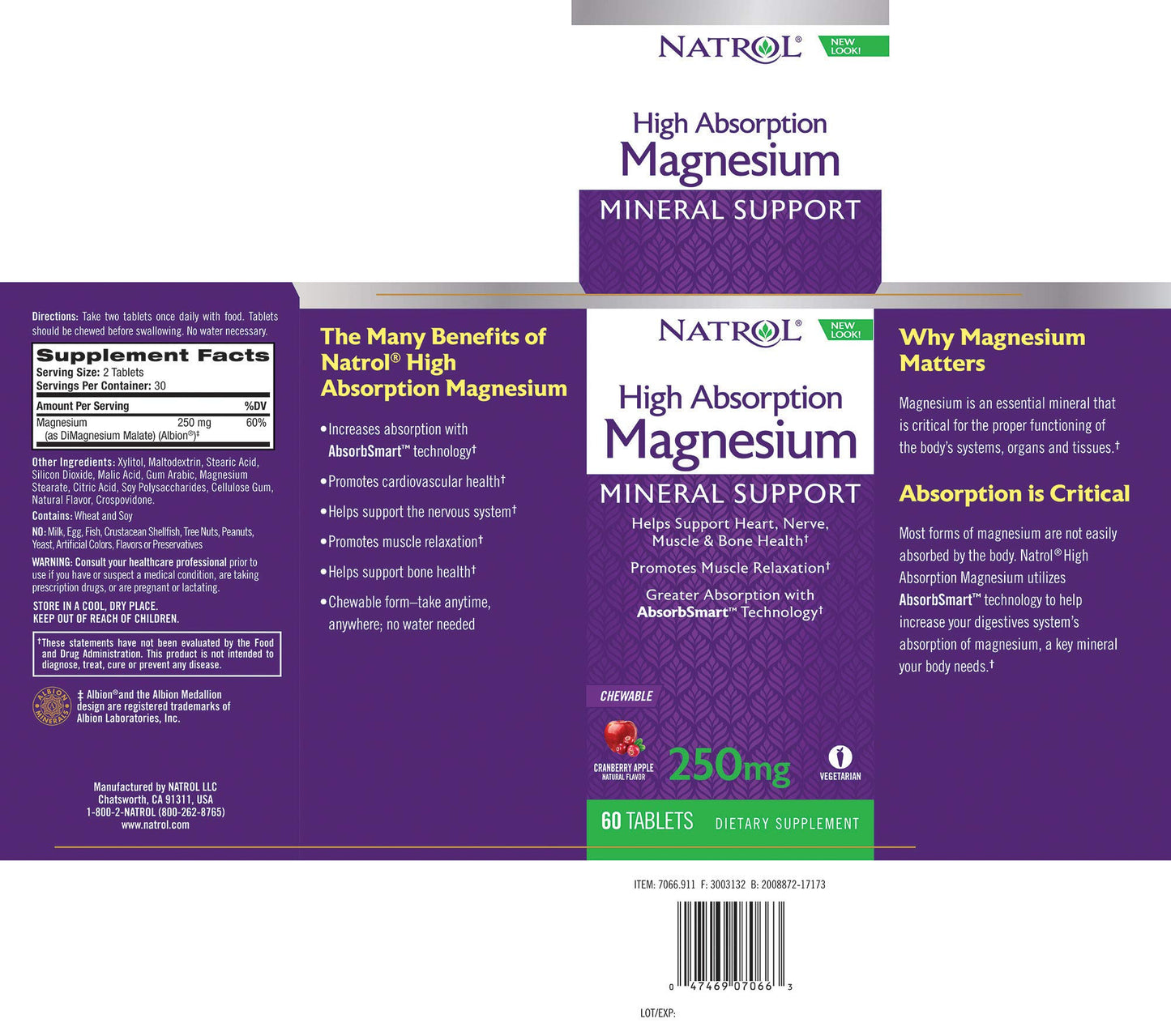 NATROL MAGNESIUM,HI ABSORP GMMY