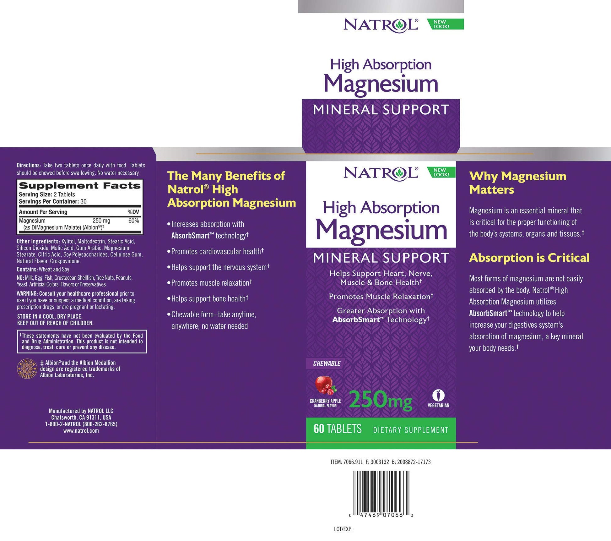 NATROL MAGNESIUM,HI ABSORP GMMY
