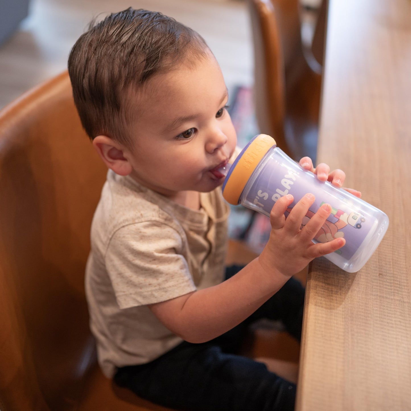 The First Years Bluey Baby Straw Cup, 12 Oz
