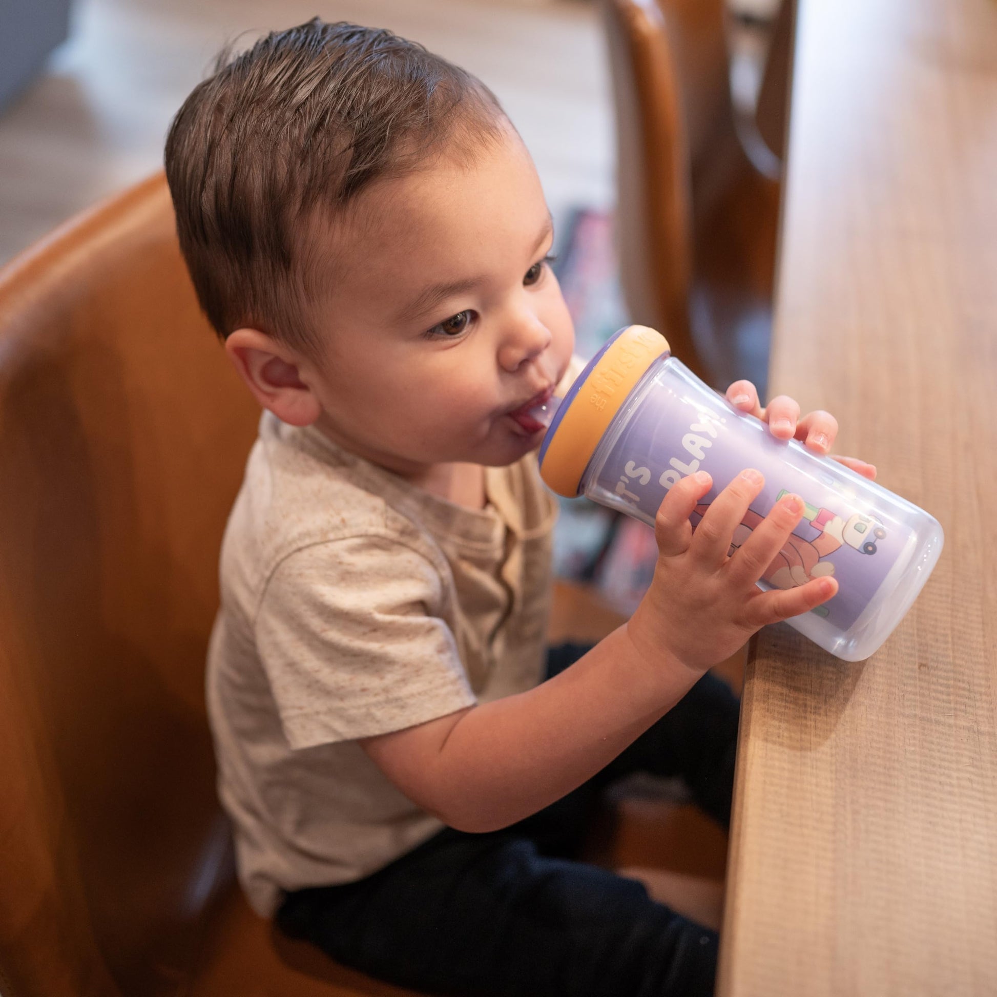 The First Years Bluey Baby Straw Cup, 12 Oz
