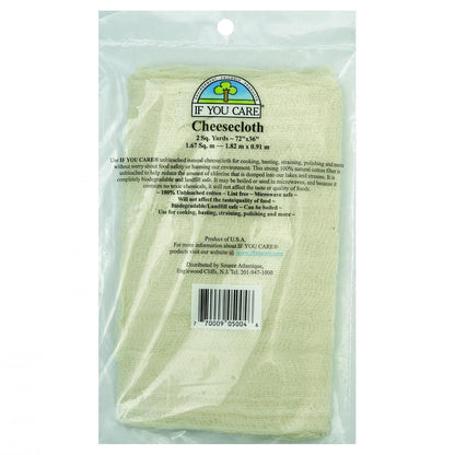 IF YOU CARE CHEESECLOTH,UNBLEACHED