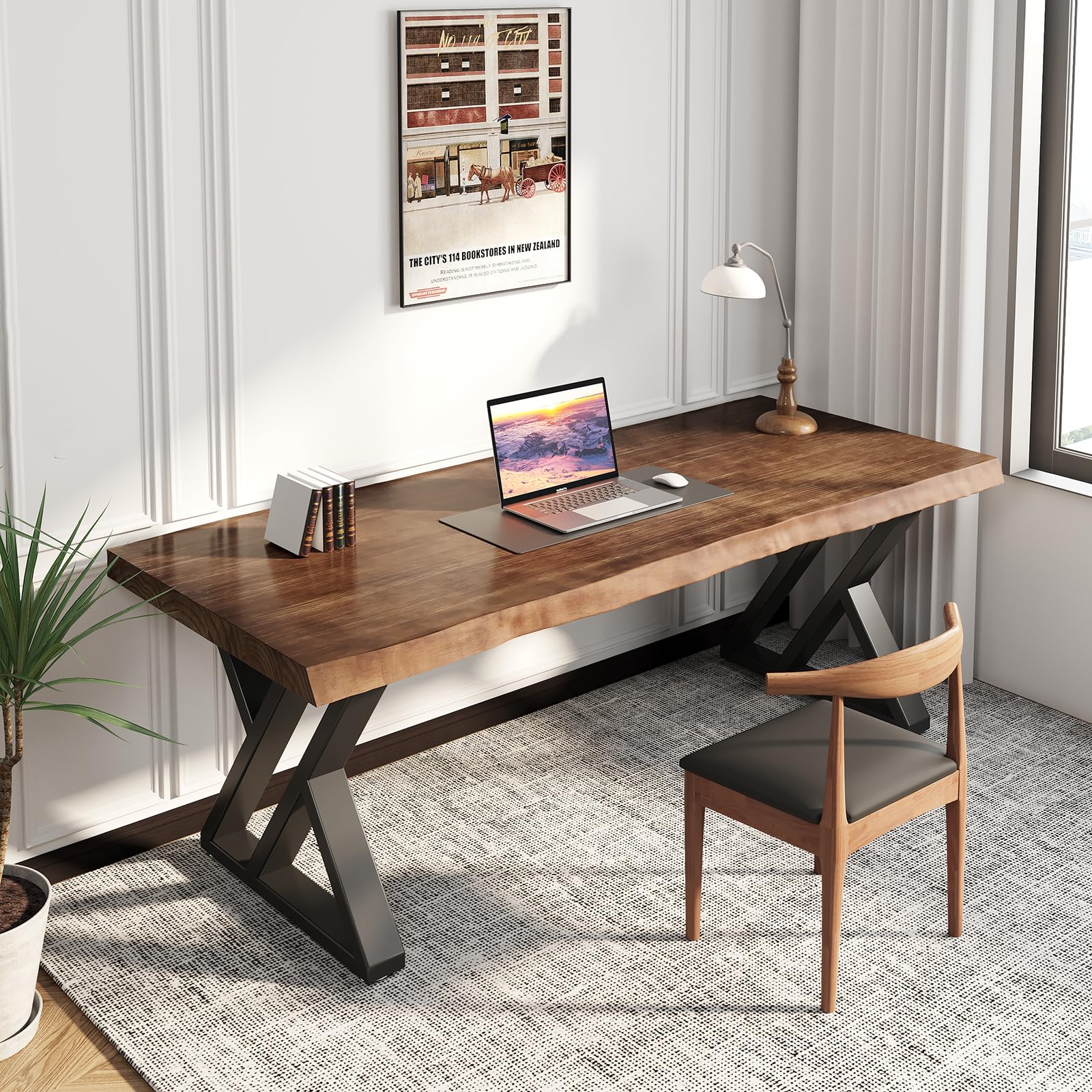PLAY AND STORAGE DESK WOODEN