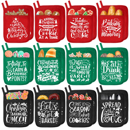 MUkitchen Christmas Cookies Pot Holder