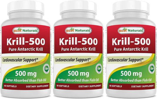 NATURE'S WAY KRILL OIL,500 MG