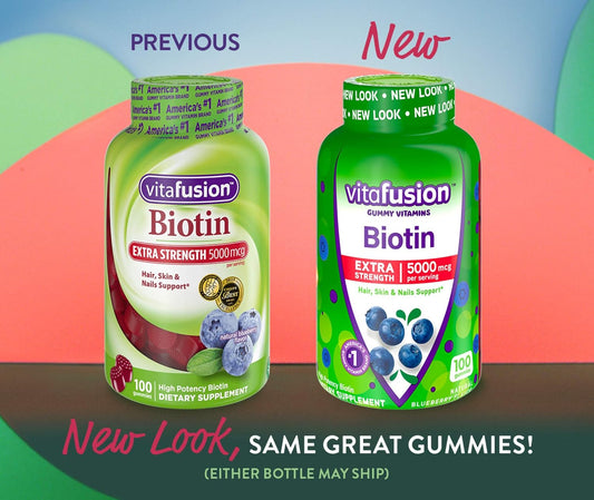 VITAFUSION BIOTIN CW 2500MCG 100