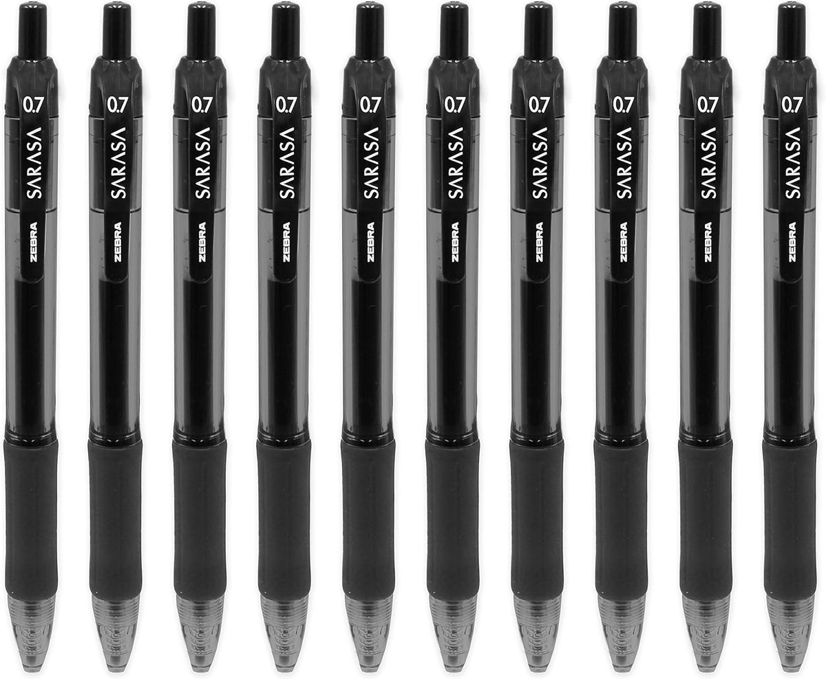 Zebra Sarasa Proven Fastest Drying Black Ink 0. 7 mm