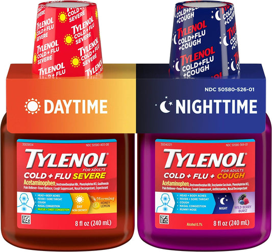 TYLENOL COLD/FLU/COUGH LQ 240ML