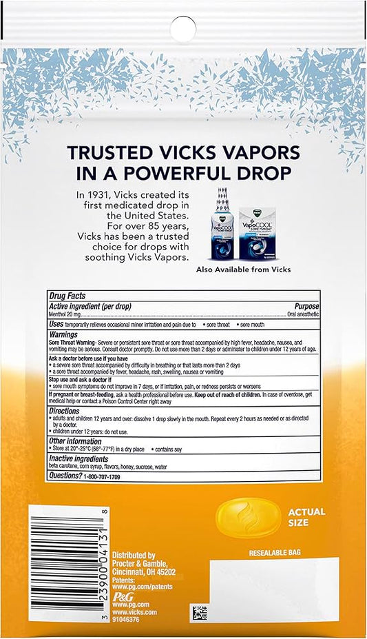 VICKS VAPOCOOL LZ 20MG 18 CHY/FRZ