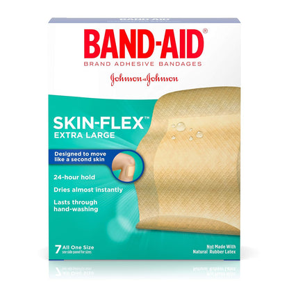 BANDAID SKIN FLEX BDG ASSORT SIZES 20CT