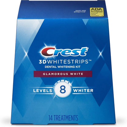 CREST 3D WHITESTRIPS GLAMOROUS WHT 14CT