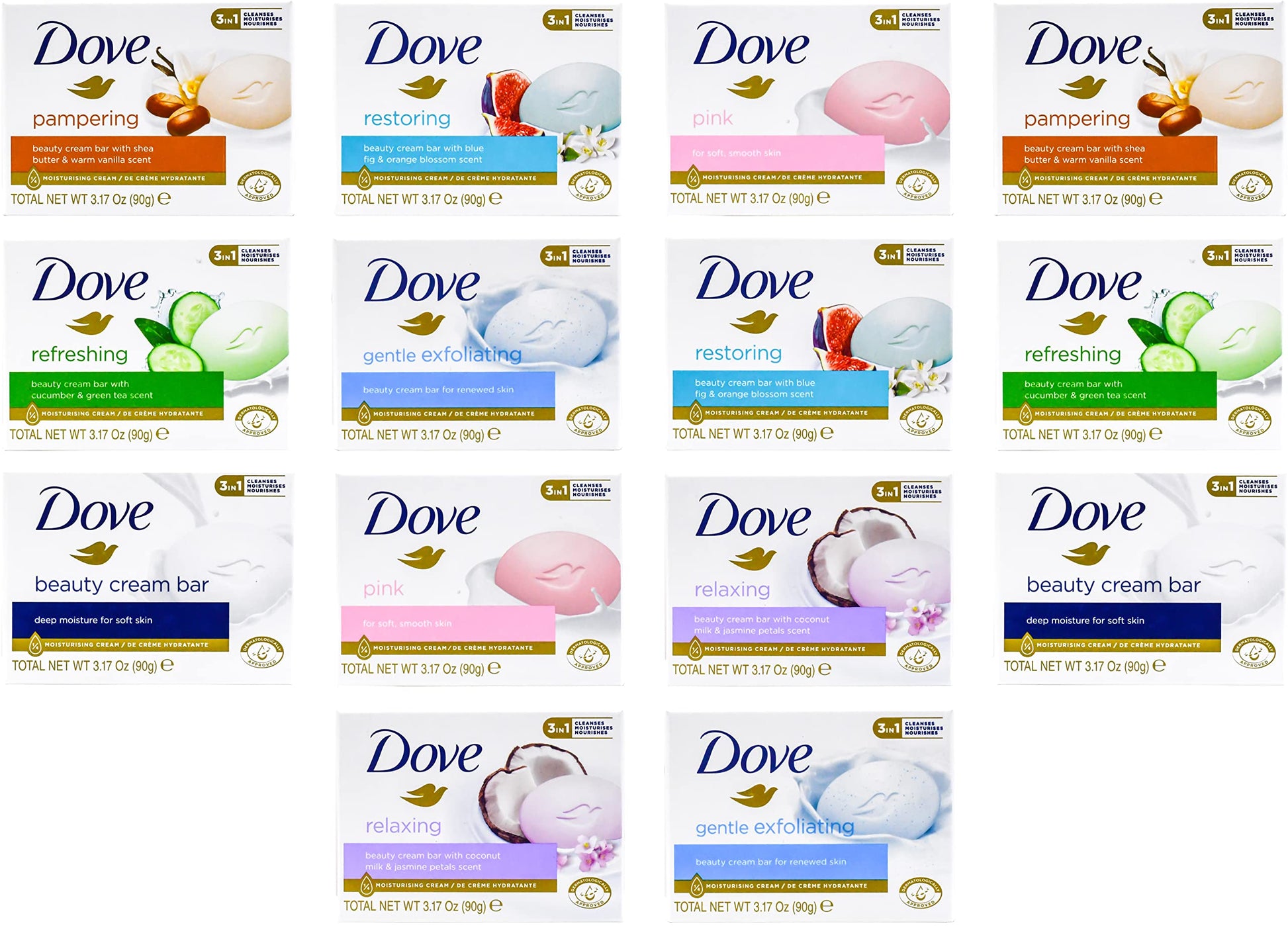 DOVE SOAP BR 2X4.25OZ SNT WHT