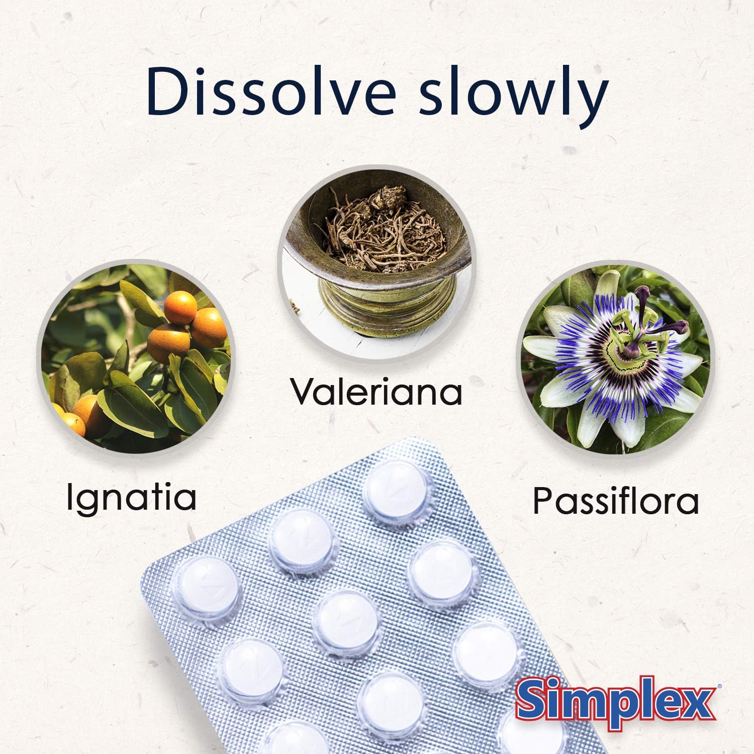 SIMPLEX HOMEOPATH SEDATIVE 60CT