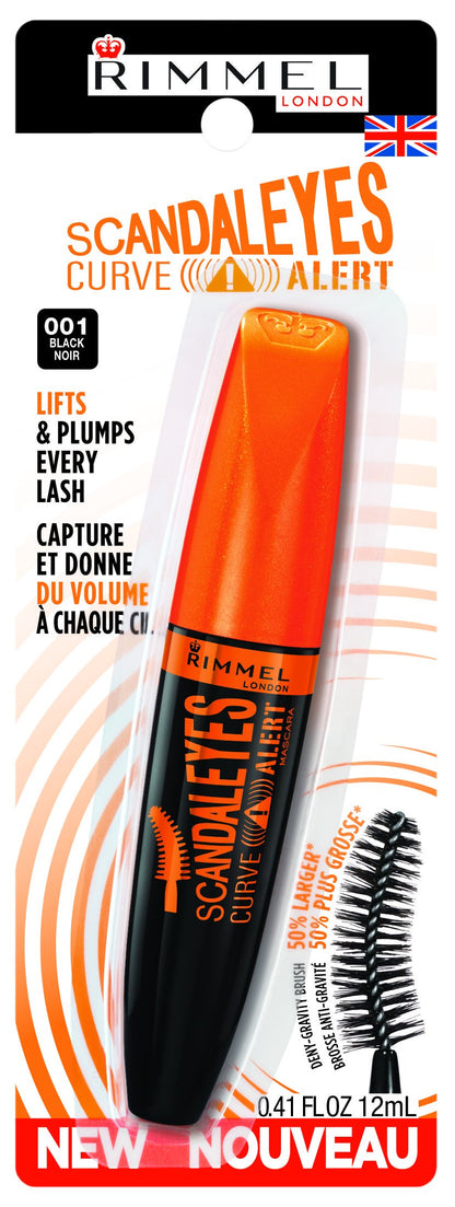 Rimmel Scandaleyes Curve Alert Mascara Black 001