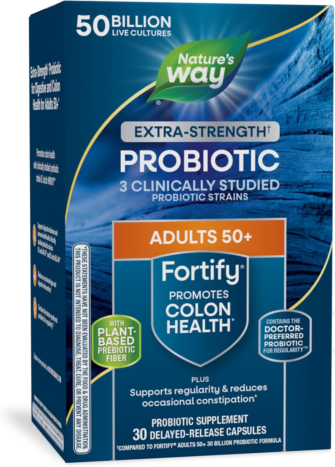 NATURE'S WAY FORTIFY,PROBIO,50+,50B