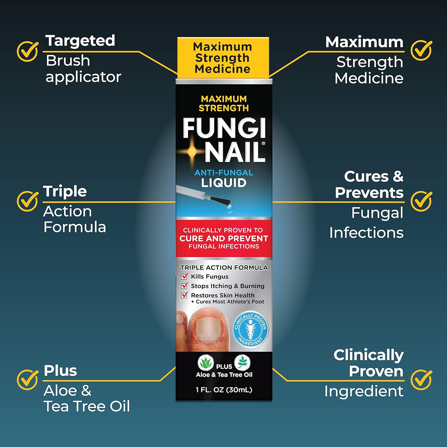 FUNGI NAIL ANTIFUNGAL SX 1% 30ML
