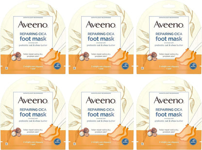 AVEENO REPAIR FOOT MASK EA 2