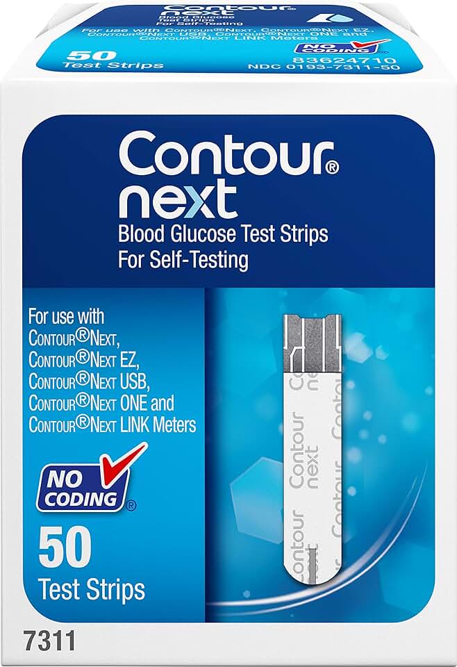 CONTOUR TEST STRIP 50CT MAILORDER