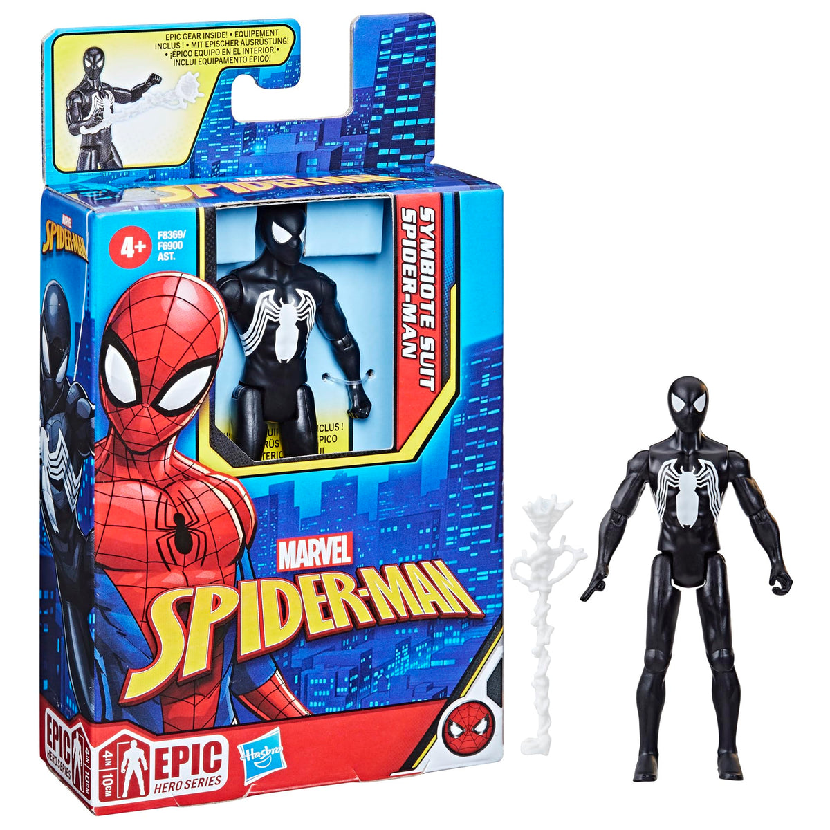 Hasbro Marvel Spider-Man Epic Hero Series Classic Spider-Man Action Figure with Accessory