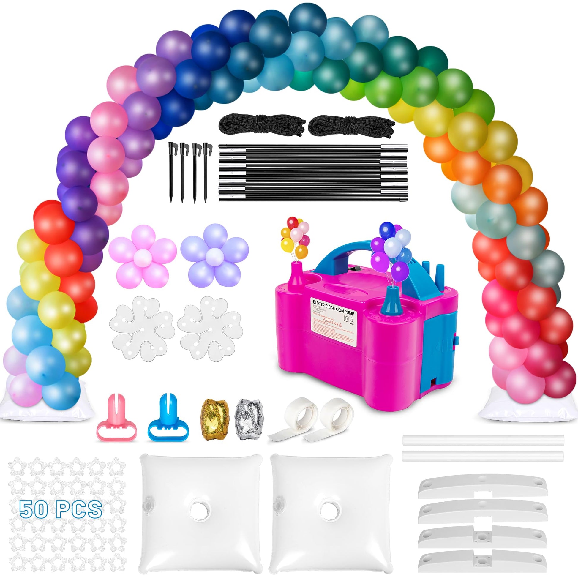 BALLOON 100CT ASST 5.75X9