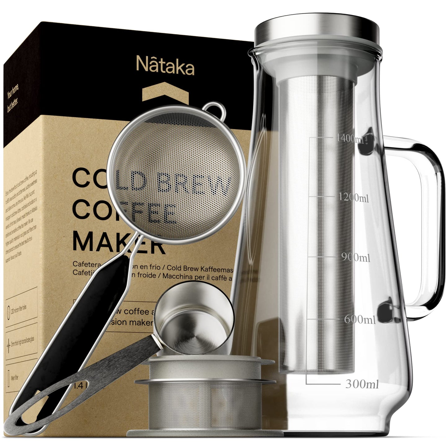 GOOD COOK COFFEE MAKER,COLD BREW