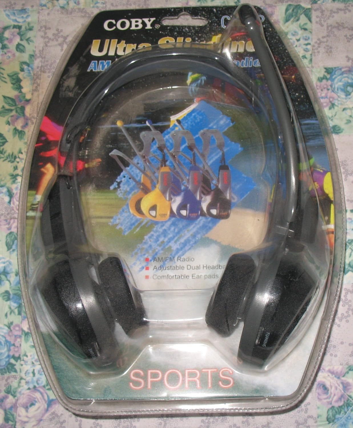 COBY AM/FM RADIO PKTSZ W/EBD