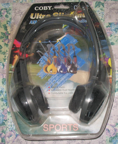COBY AM/FM RADIO PKTSZ W/EBD