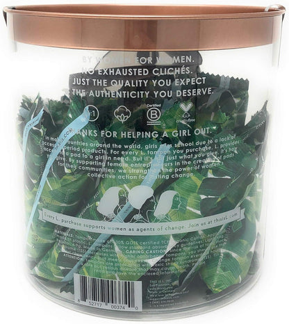 L. Tampons Organic Cotton Core 30 Count (20 Reg + 10 Light)