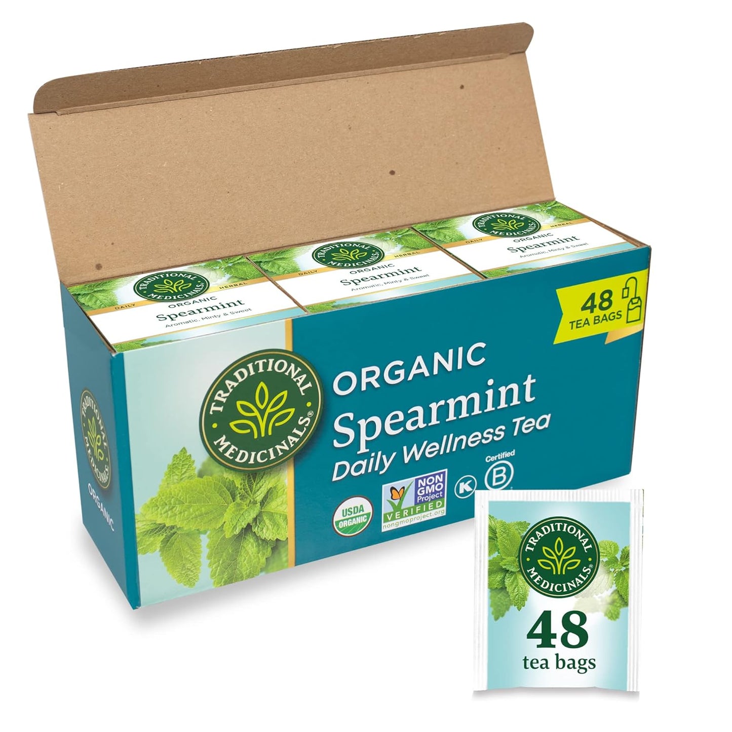 TRADITIONAL MEDICINALS TEA,OG2,SPEARMINT