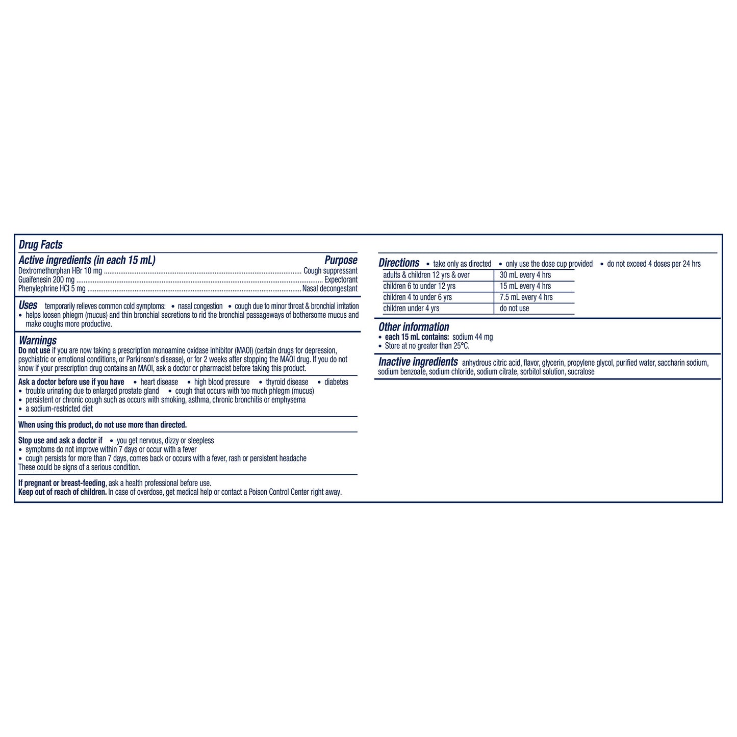 VICKS CHILDRENS CGH CONG LQ 177ML