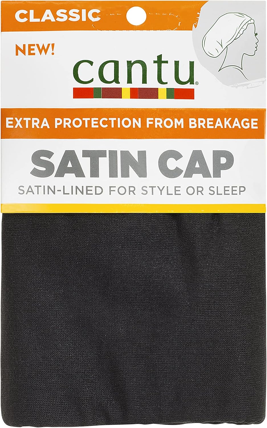CANTU SATIN SLEEP CAP TIE BONNE