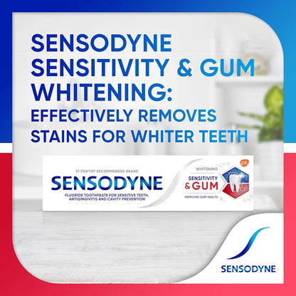 SENSODYNE SENS & GUM T/P WHITENING 3.4OZ